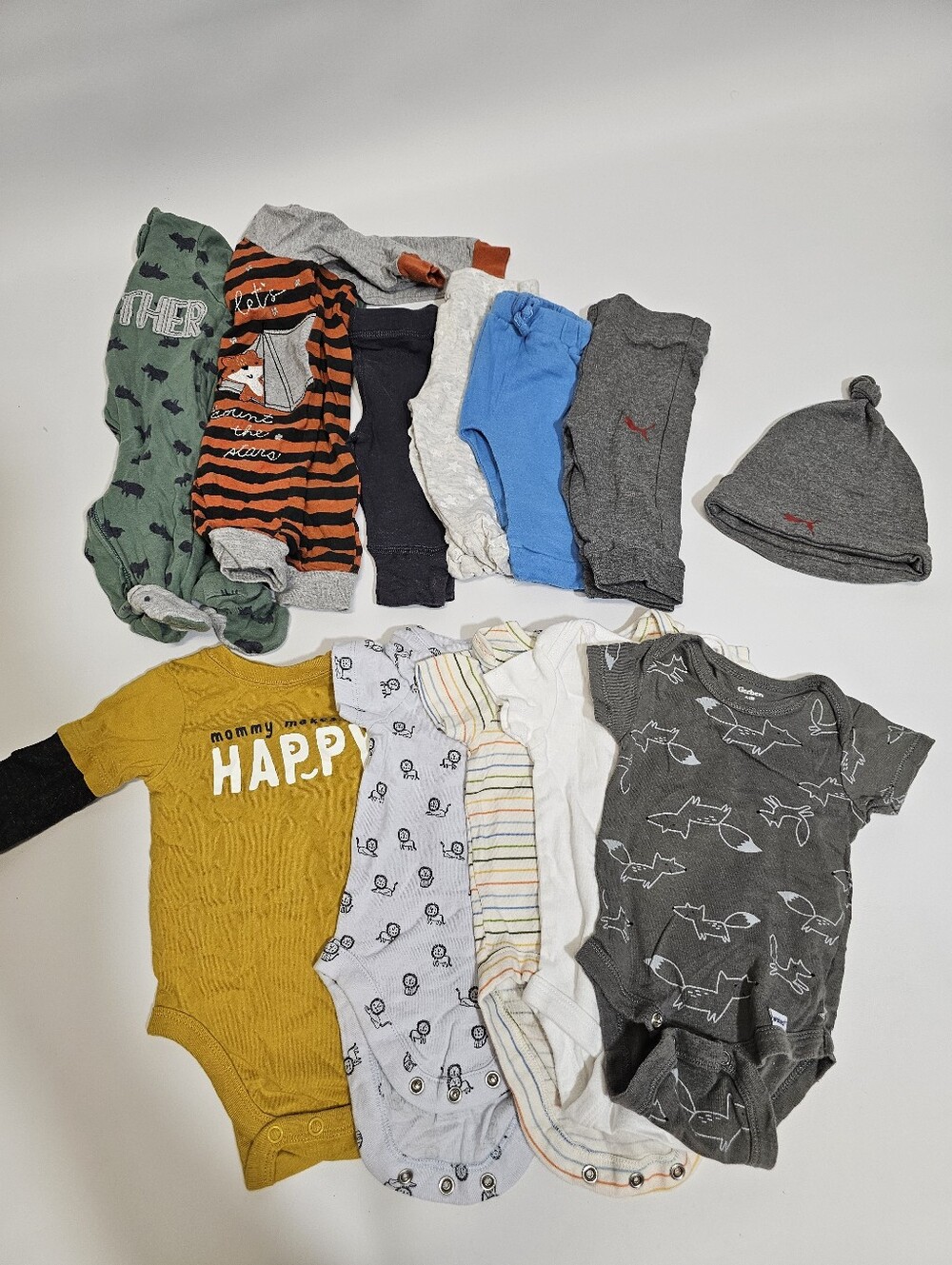 0-3m Baby Boy 12pc Bundle Lot